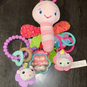 Colorful Plush Butterfly Baby Toy Set
